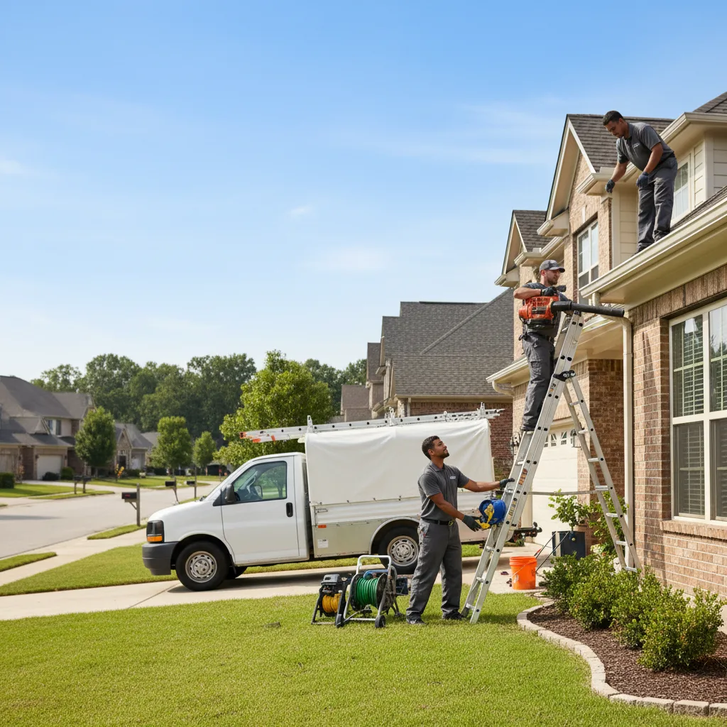 Home Gutter Service in Lazbuddie, TX near me